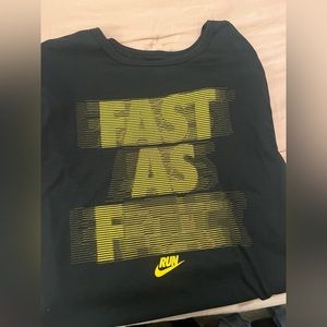 Nike T-Short (Black & Yellow)